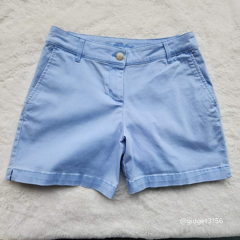 LADIES LIGHT BLUE SHORT SHORTS BY TOMMY BAHAMA - SIZE 2 NWOT